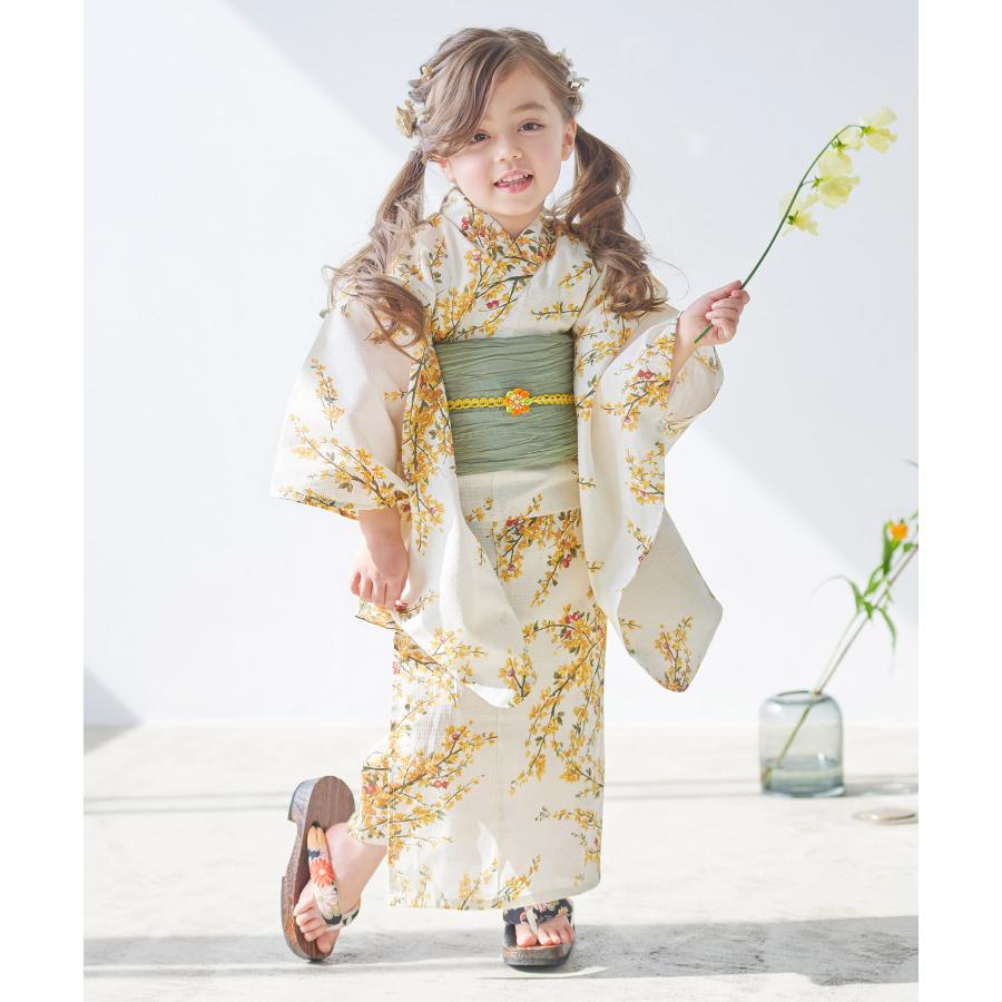 Dita 浴衣 子供 帯 セット キッズ 130 120 110 100 : 浴衣・水着 Dita 浴衣 子供 帯 セット キッズ 130 120 110 100 : 浴衣・水着