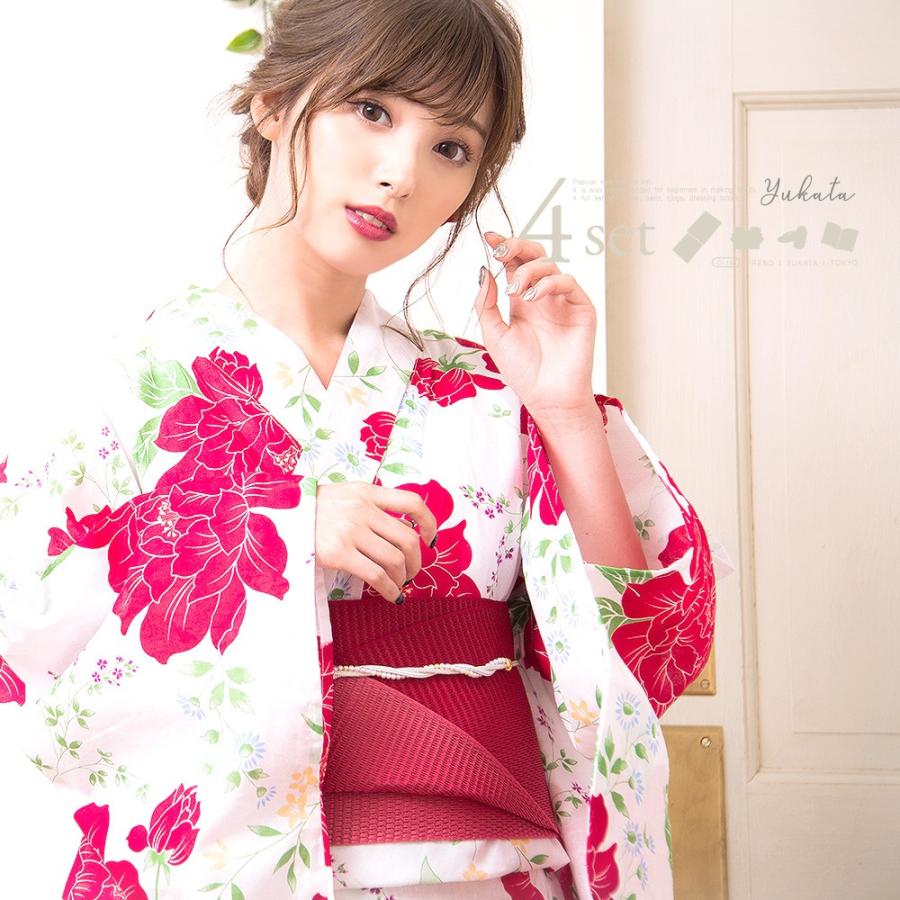 浴衣 レトロ レディース 京都本格 女性浴衣4点フルセット ゆかた つくり帯 下駄 着付け本 初心者もok 一人で簡単 作り帯 オトナ 可愛い 柄 高級 Dl 17yukata4 4 浴衣 水着通販dita 通販 Yahoo ショッピング