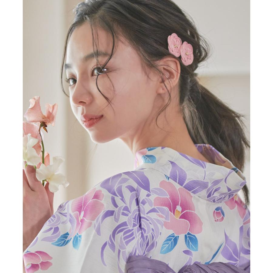 髪飾り 和装 袴 卒業式 レディース 浴衣 着物 振袖 ウエディング 結婚式 ヘアアクセサリー 二次会 七五三 簡単 黒 赤 梅結び セット 2026年（ゆうパケット） | Dita | 24