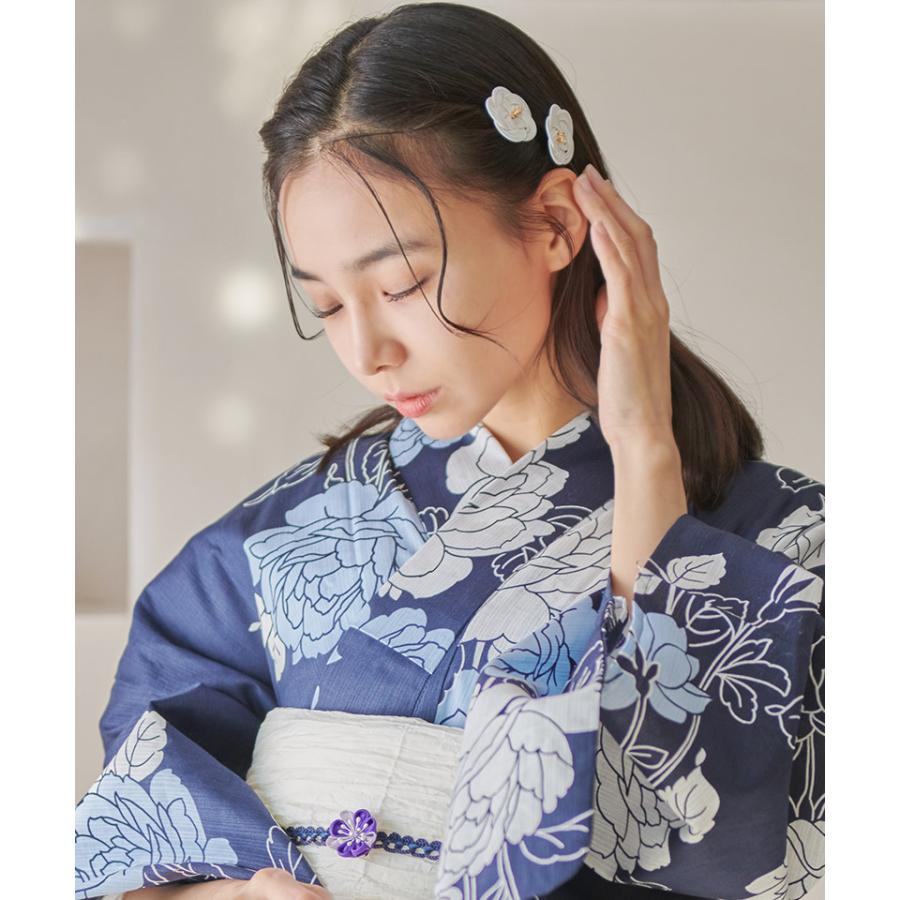髪飾り 和装 袴 卒業式 レディース 浴衣 着物 振袖 ウエディング 結婚式 ヘアアクセサリー 二次会 七五三 簡単 黒 赤 梅結び セット 2026年（ゆうパケット） | Dita | 12
