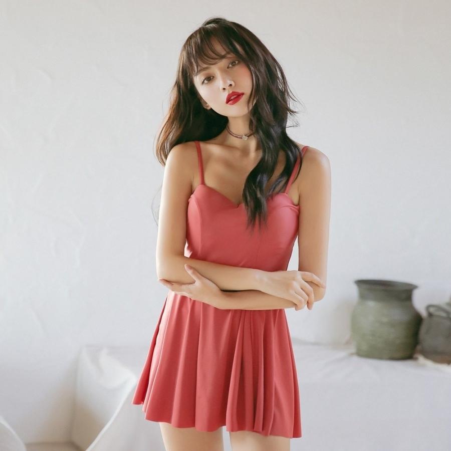 バックオープンフレアワンピース"レディース リゾート 海 スウィムウェア |  | 08