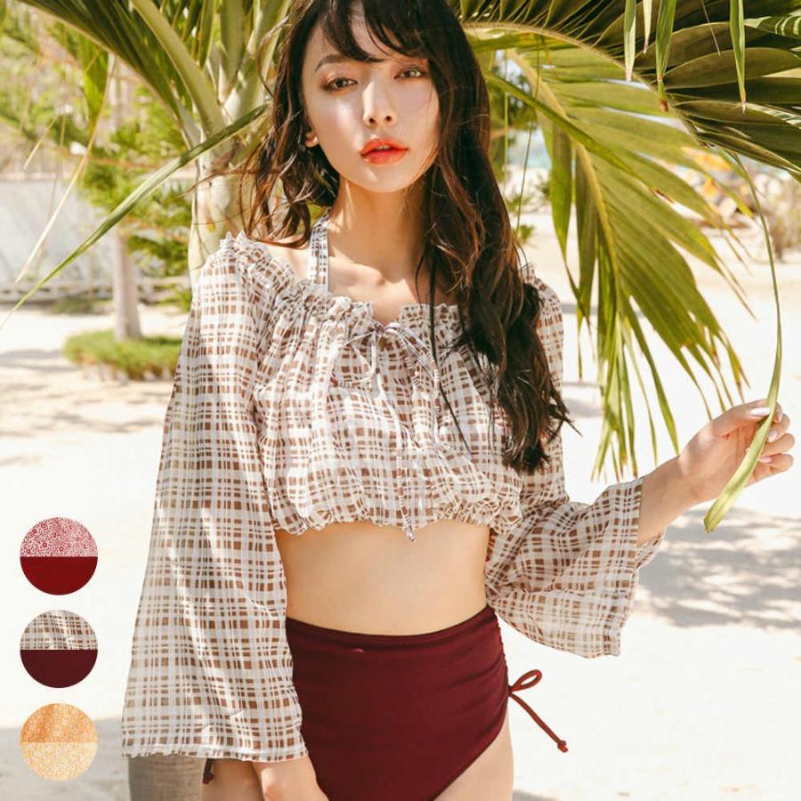 Dita ディータ 3点セット オフショルトップス付き フロントクロスビキニ22 水着 新作 水着 無地 シンプル チェック セクシー 可愛い Dl 48 浴衣 水着通販dita 通販 Yahoo ショッピング