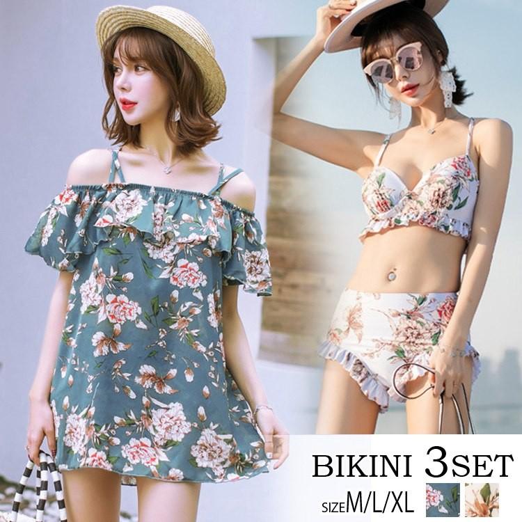 Dita ディータ ワンピース付きアンティークフラワービキニセット 水着 全2色 21 水着 新作 花柄 可愛い 体型カバー トレンド 夏 返品 交換非対応商品 Dl 浴衣 水着通販dita 通販 Yahoo ショッピング