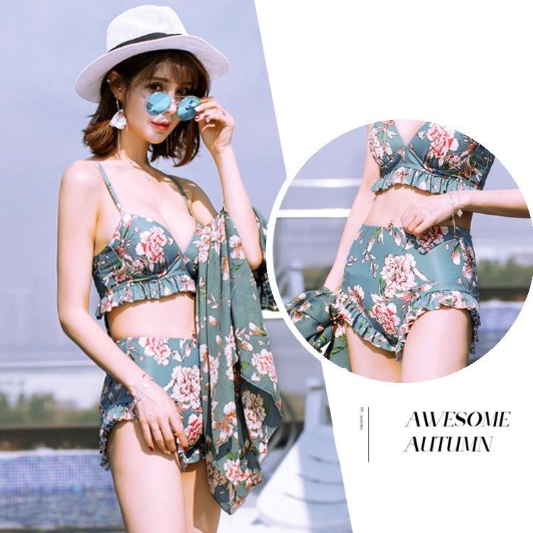 Dita ディータ ワンピース付きアンティークフラワービキニセット 水着 全2色 21 水着 新作 花柄 可愛い 体型カバー トレンド 夏 返品 交換非対応商品 Dl 浴衣 水着通販dita 通販 Yahoo ショッピング