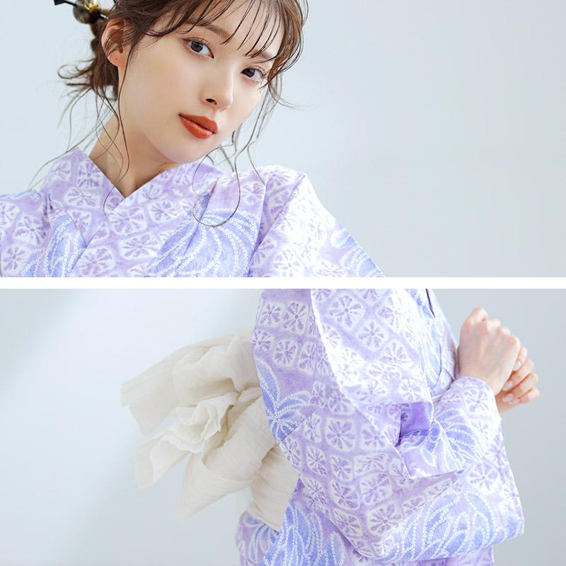 Dita（ディータ） 浴衣セット レディース 簡単（ゆかた・しわ兵児帯