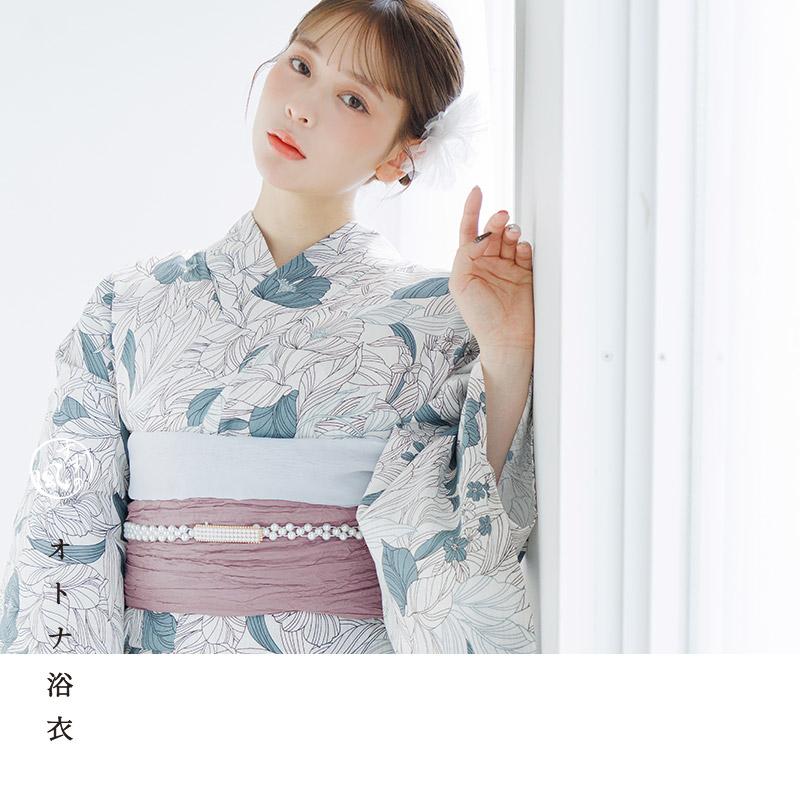 Dita（ディータ） 浴衣 レディース セット 簡単（ゆかた・しわ兵児帯