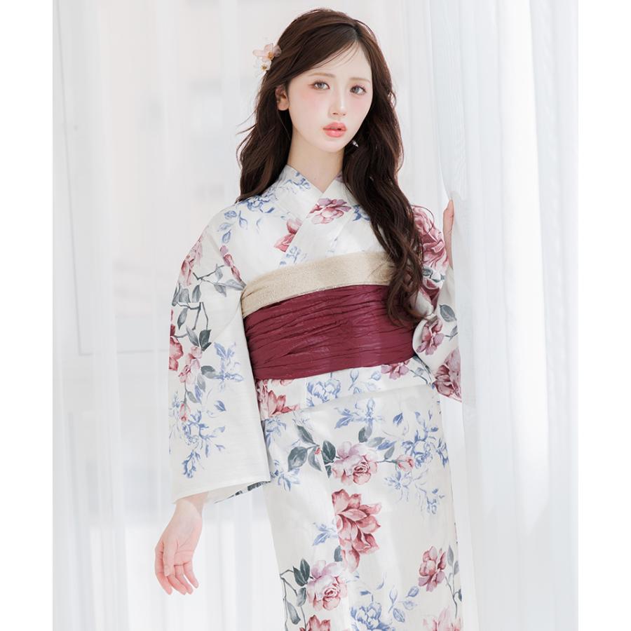 Dita（ディータ） レディース 浴衣 セット 簡単（ゆかた・しわ兵児帯