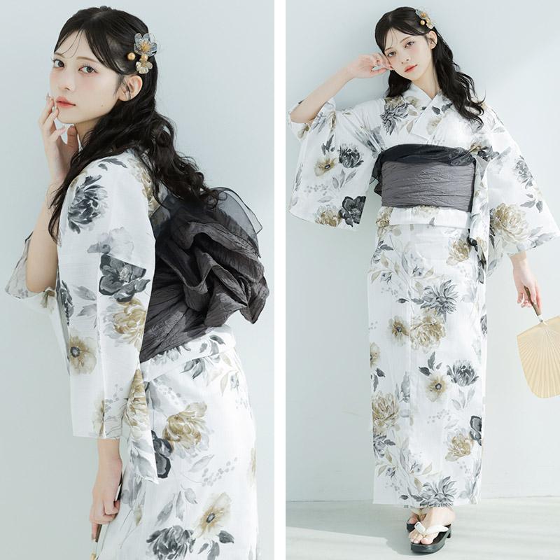 Dita（ディータ） 浴衣 レディース セット 簡単（ゆかた・しわ兵児帯