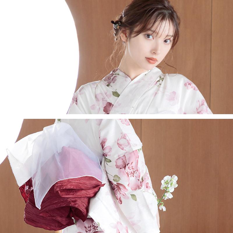 Dita（ディータ） レディース 浴衣 セット 簡単（ゆかた・しわ兵児帯