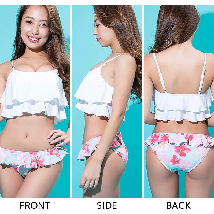 Dita(ディータ)ティアードフリルトップス(単品販売)/全6色 水着