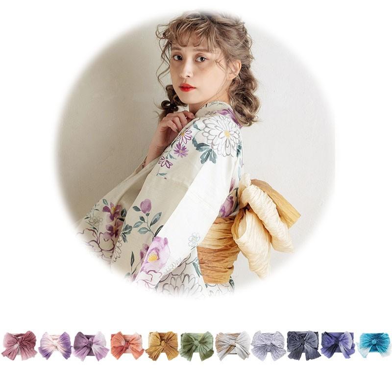 Dita 浴衣帯 長尺 兵児帯 レディース リバーシブル