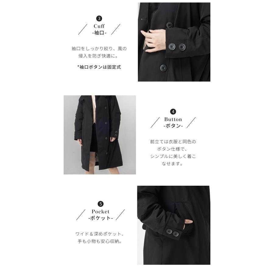 「クーポンで半額」爆買 Tisage ダウンコート レディース ダウンジャケット トレンチ ダウン90% アウター 上着 通勤 きれいめ 2025新色 体形カバー 大きいサイズ | Tisage | 12