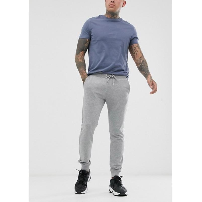 スーパースキニージョガー メンズ Asos Asos エイソス メンズ スキニージョガー ジョガーパンツ スウェットパンツ グレー ジョガー スキニーフィット ボトムス As セレクトショップdiva 通販 Yahoo ショッピング