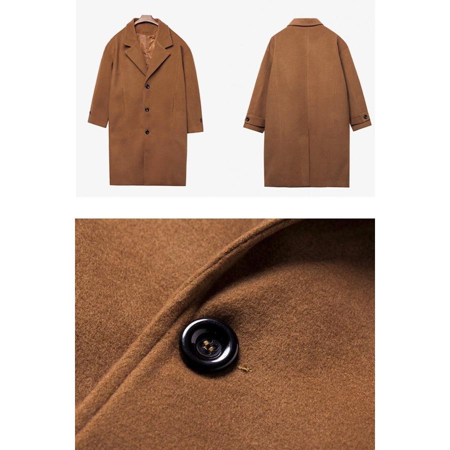 ウールコート アウター ロングコート ビジネスコート オーバーサイズ ロング ジャケット ウール メンズコート Ay セレクトショップdiva 通販 Yahoo ショッピング