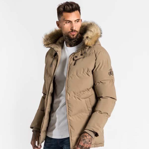 Bee Inspired Clothing(ビーインスパイアードクロージング)フェイクファー　フード　パフ　ジャケット Bee Inspired Clothing