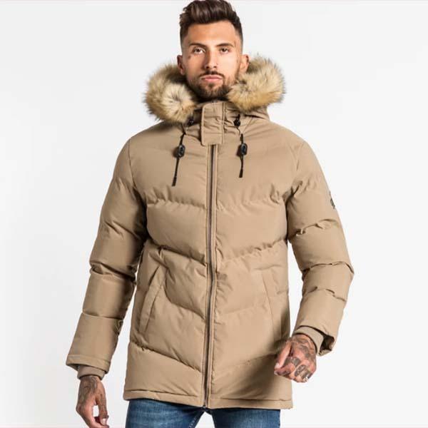 Bee Inspired Clothing(ビーインスパイアードクロージング)フェイクファー　フード　パフ　ジャケット Bee Inspired Clothing