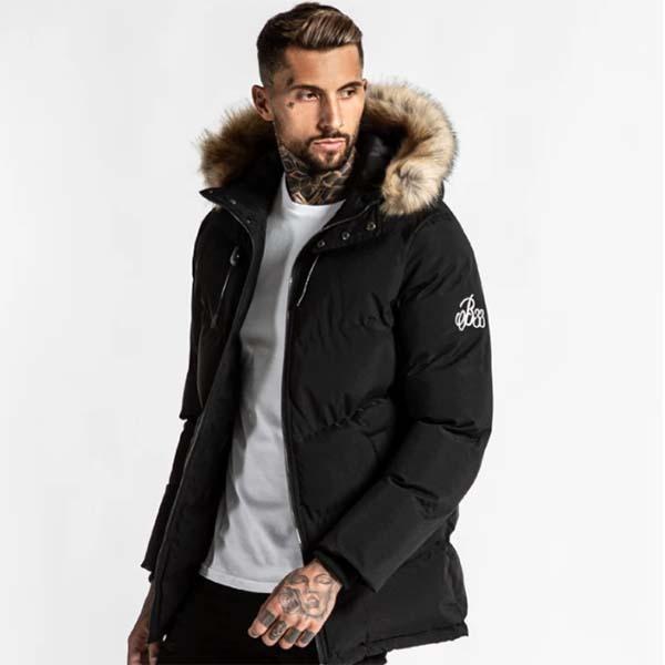 Bee Inspired Clothing(ビーインスパイアードクロージング)フェイクファー　フード　パフ　ジャケット