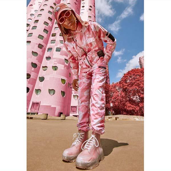 大流行中 Boohoo ブーフー Boohoo ピンク 迷彩 ベスト ジョガーセット トラック スーツ セットアップ 上下 スウェット インポートブランド 超人気の Www Technet 21 Org