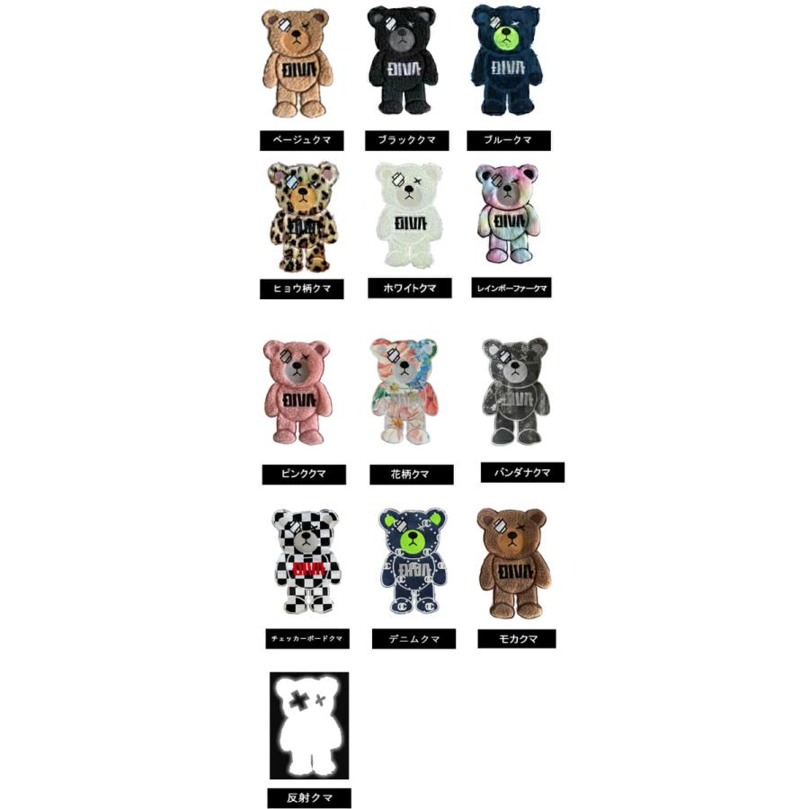 クマ もこもこ ぷくぷく ふわふわ ワッペン刺繍Tシャツ 3D刺繍 Tシャツ