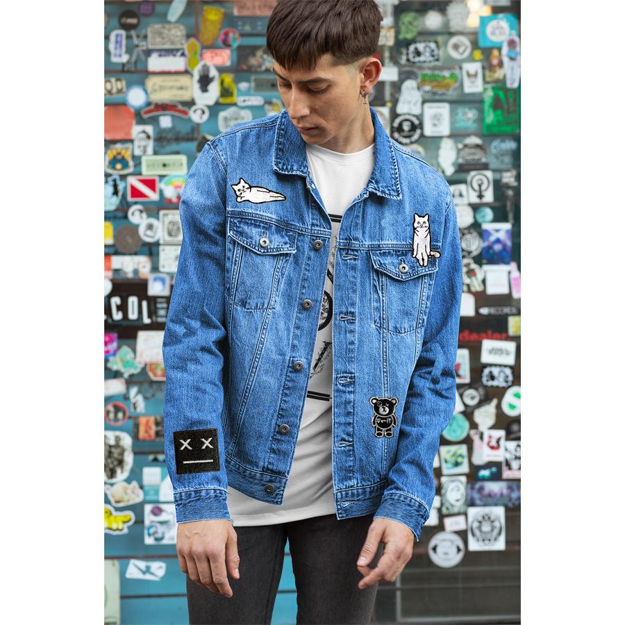 ワッペン 刺繍 わっぺん アップリケ アイロンで簡単貼り付け ネコ クマ