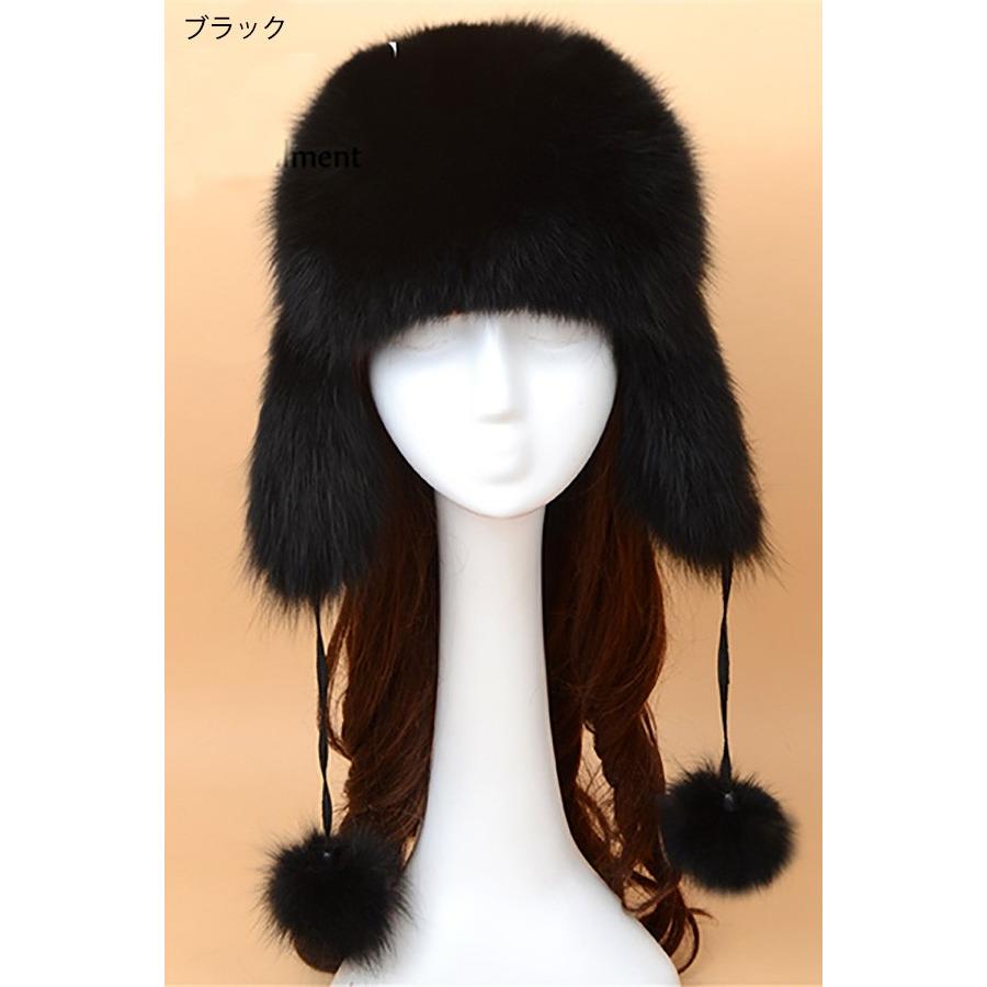 帽子 フォックスファー レディース 毛皮帽子 耳キャップ 帽子 フォックスファー レディース 毛皮帽子 耳キャップ