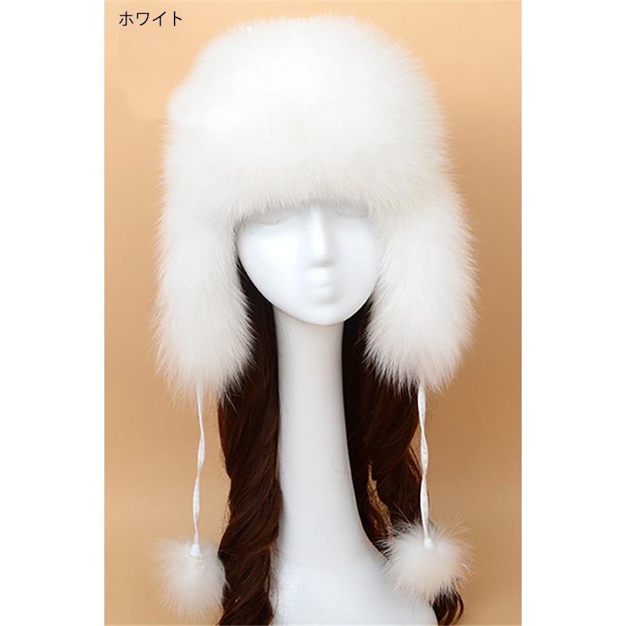 帽子 フォックスファー レディース 毛皮帽子 耳キャップ 帽子 フォックスファー レディース 毛皮帽子 耳キャップ