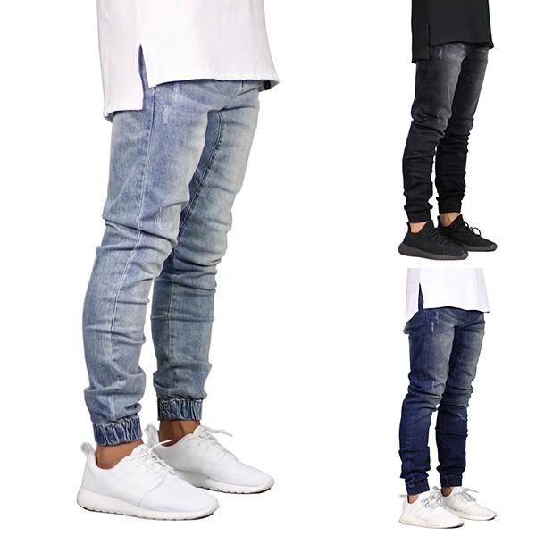 デニム ジョガーパンツ メンズ ボトム ユーズド加工 ストレッチデニム ジーンズ ジーパン インポート DIVAセレクト