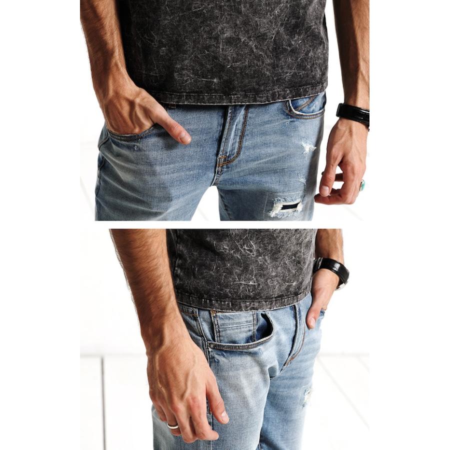 asos（エイソス） ダメージ加工 ホール スキニー デニム DIVAセレクト
