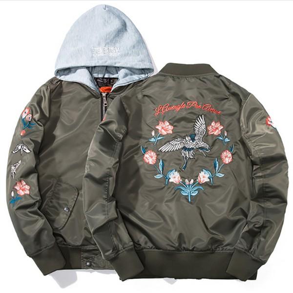 ボンバージャケット メンズ 長袖 アウター アビエイター ジャケット