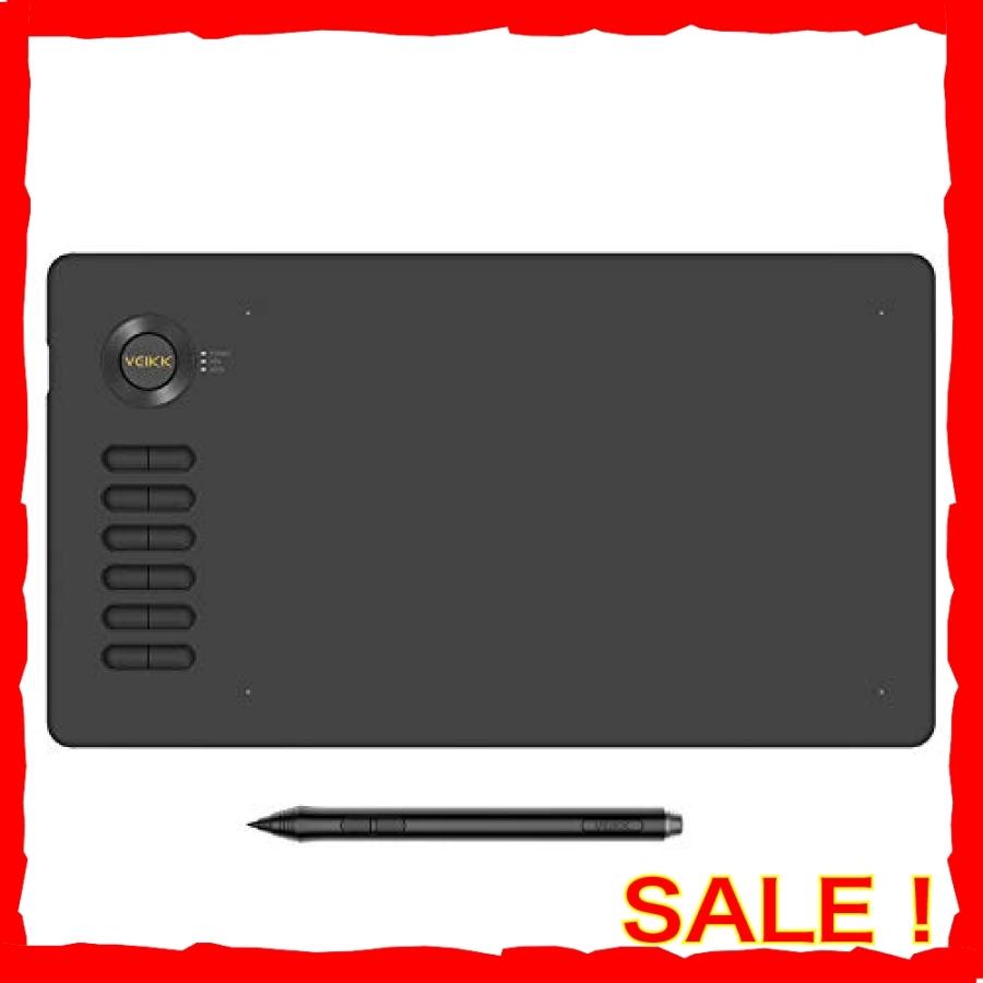 Veikk A15 グレー ペンタブレット 10 6インチ作業 ペンタブ テレワー テレ授業 8192レベル 充電不要ペン レポ Hlp Diva本店 通販 Yahoo ショッピング