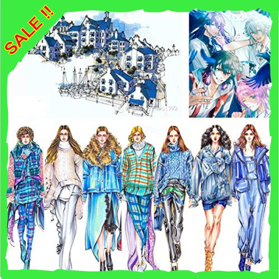 Adaxi マーカーペン イラストマーカー 30色ブルートーンマーカー ペンスタンド ホワイトペン 付き 太字 細字 2種 Pkx2326 Diva本店 通販 Yahoo ショッピング