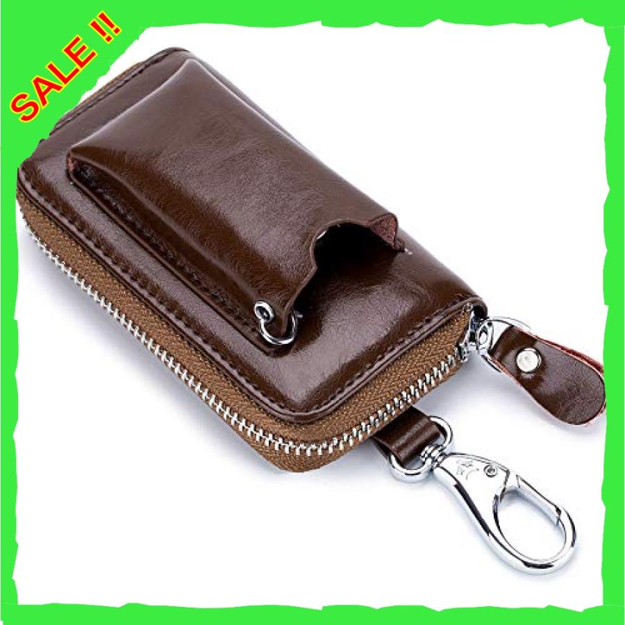 Mboyu キーケース メンズ スマートキーケース 車キーケース 本革 キーホルダー 多機能 6連 カード入れ カラビナ Sps Diva本店 通販 Yahoo ショッピング