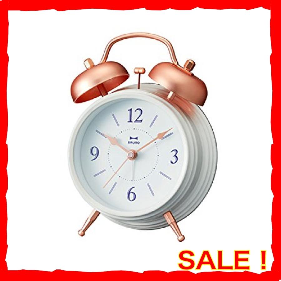 Bruno ブルーノ カッパーツインベルクロック ホワイト 時計 置時計 目覚まし時計 目覚まし アナログ時計 おしゃれ お洒落 お祝い かわいい ランキング プレゼン Wss 305ub5wndqfh Diva本店 通販 Yahoo ショッピング