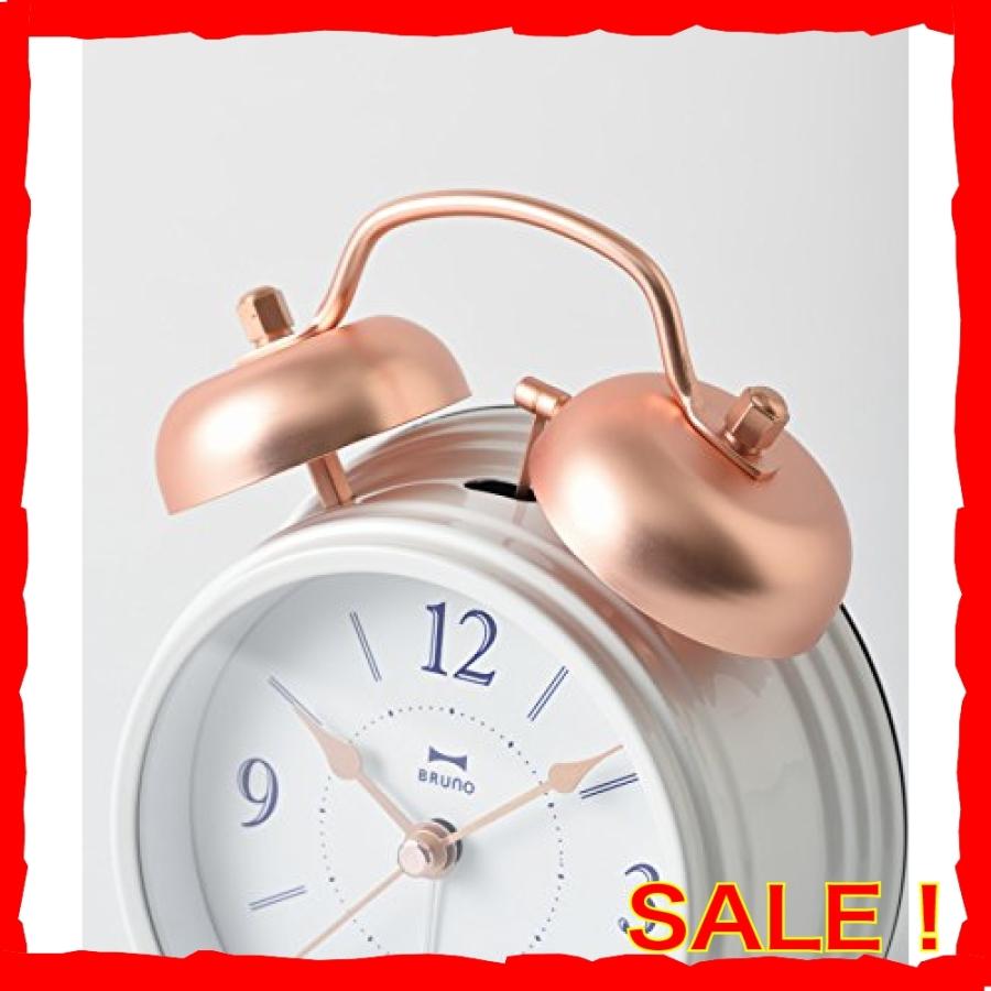 Bruno ブルーノ カッパーツインベルクロック ホワイト 時計 置時計 目覚まし時計 目覚まし アナログ時計 おしゃれ お洒落 お祝い かわいい ランキング プレゼン Wss 305ub5wndqfh Diva本店 通販 Yahoo ショッピング