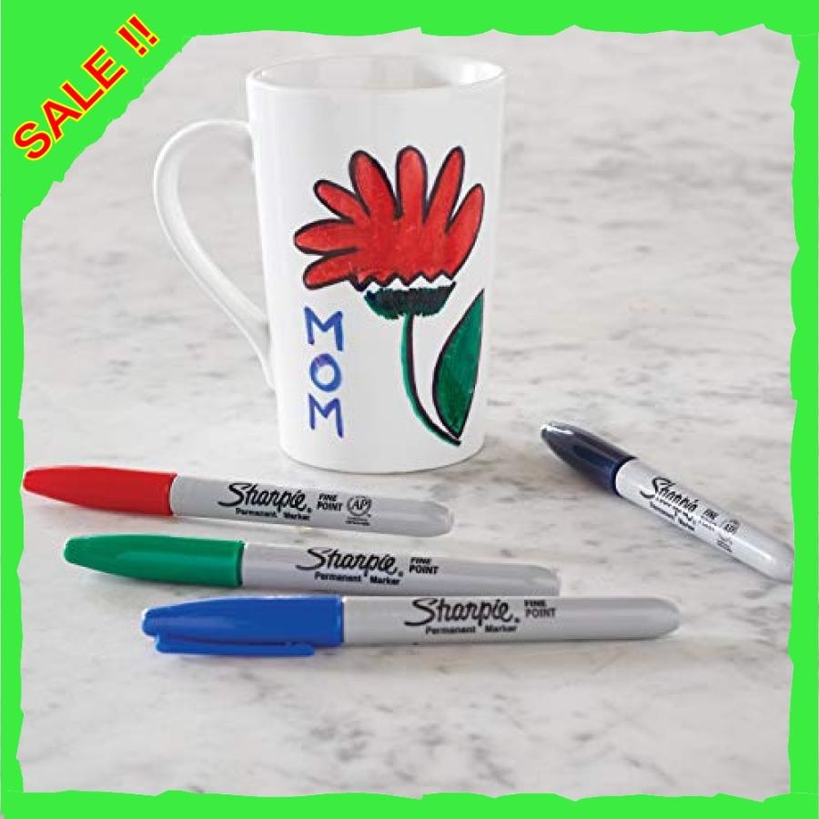 Sharpie シャーピー 公式 油性 ペン マーカー アート イラスト サイン 名前書き 油性コミック 描画 スケッチ マンガ デコレーシ 超ポイントアップ祭