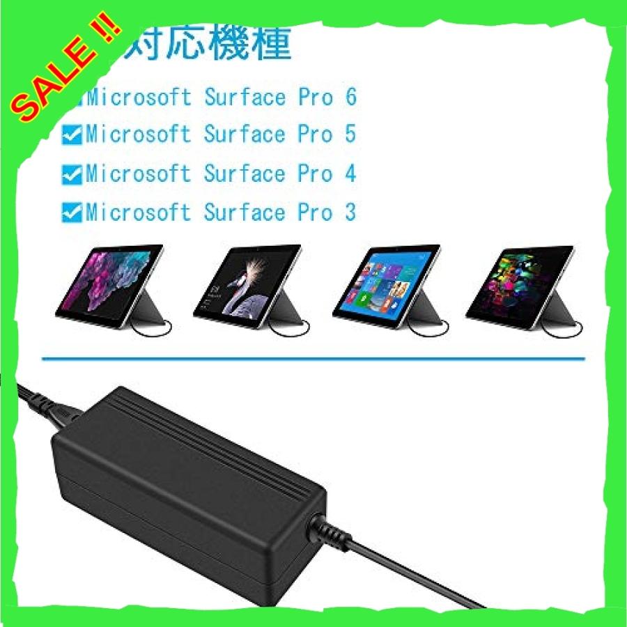 Surface Pro 3 / Pro 4 / Pro 5 / Pro 6 充電器, Cshare 12V/2.58A Surface 電源アダプター For Microsoft Surface Pro3/Pro4 Intel Core i5 i7 Surface Pro 5 S｜diva0210｜03
