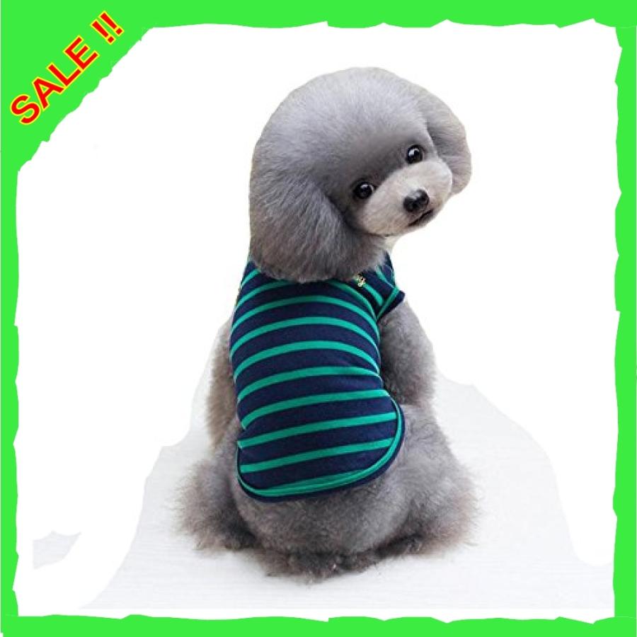 E Fly 春夏 犬 Tシャツ かわいい 袖なし ストライプ ドッグウェア 犬の服 小型犬 チワワ プードル マルチーズ ヨ Wss 86zovq39ak7v Diva本店 通販 Yahoo ショッピング
