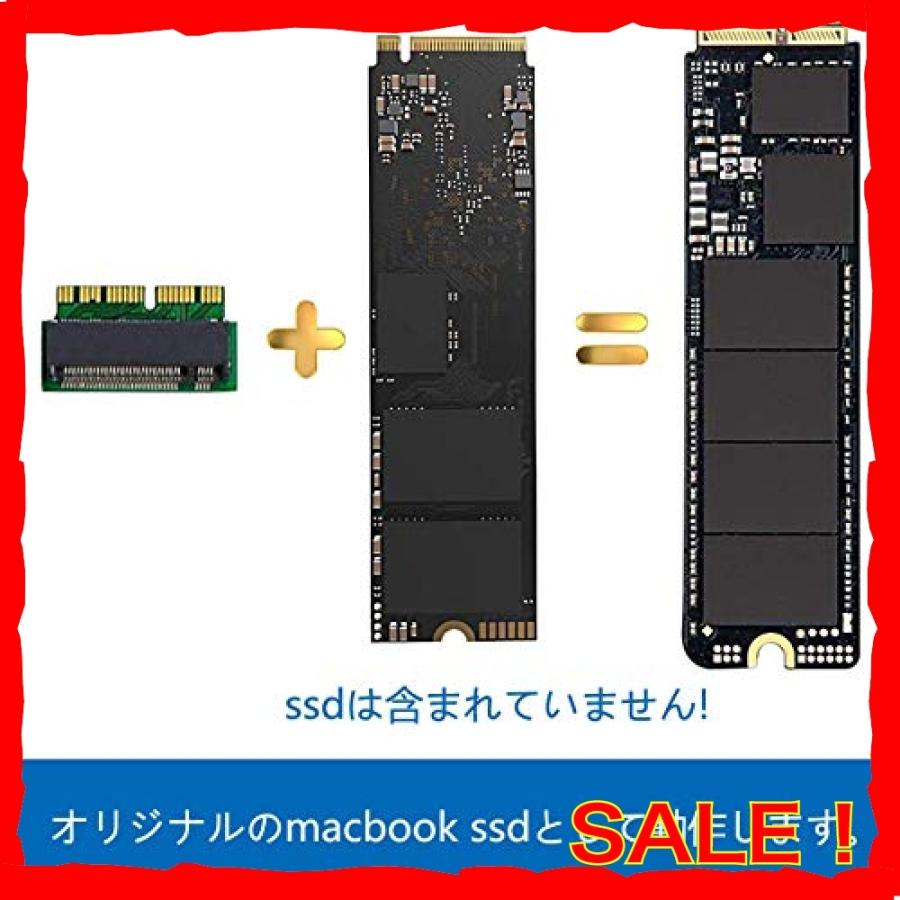 olivins M.2 NVME SSD変換アダプターカードMacBook Air Pro Retina用2013-2017年NVME/AHCI  SSDアップグレードキットA1465 A1466 A1398 A1 :wss-936vDuxqzyBn:DIVA本店 - 通販 -  Yahoo!ショッピング