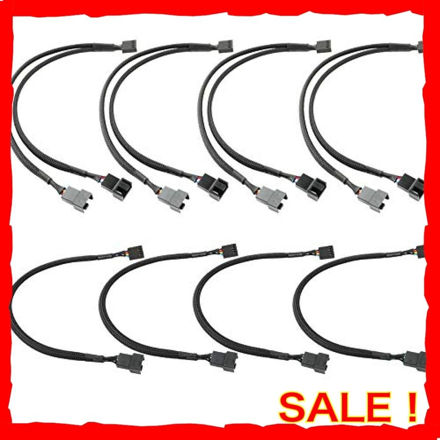 Kinyooo 4本セット Pc ケース マザーボード 4ピン と 3ピン ファン Pwmファンケーブル1 2コンバータ Pwmスプリッタ Wssj B07p7sqtxx Diva本店 通販 Yahoo ショッピング