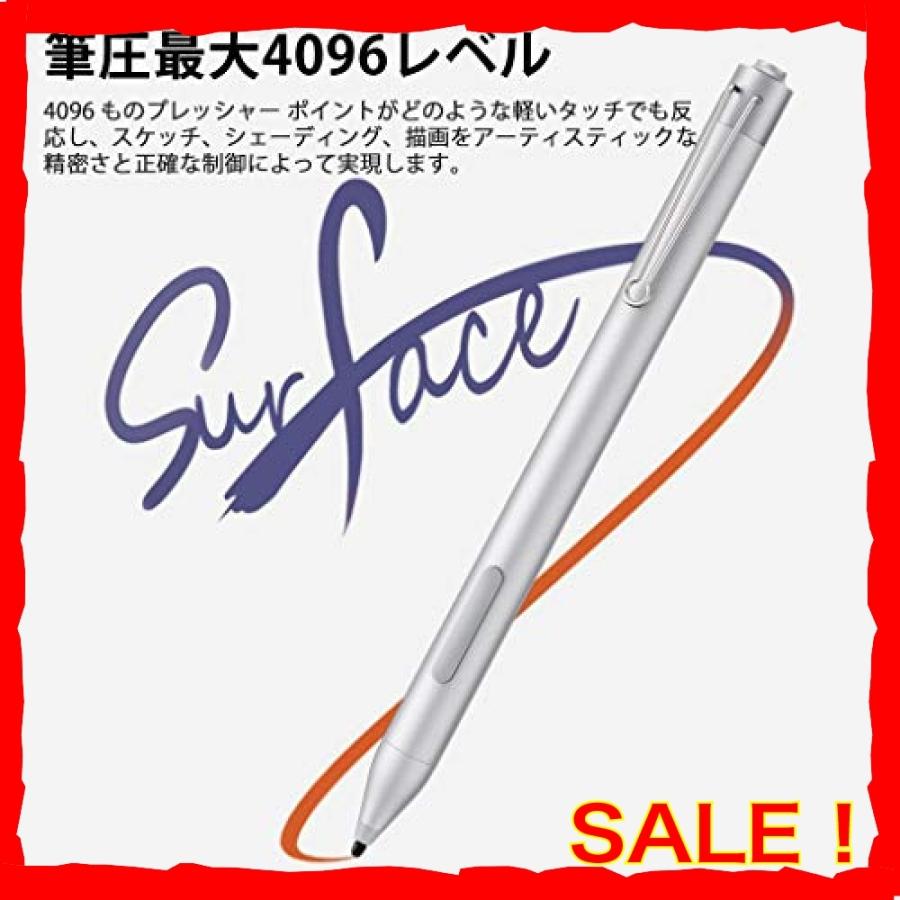 Socll サーフェス ペン Surfaceペン 最大4096 筆圧感知 スタイラスペン Windows10 対応 誤作動防止 消しゴム 右クリック Wssj B0m111jt Diva本店 通販 Yahoo ショッピング