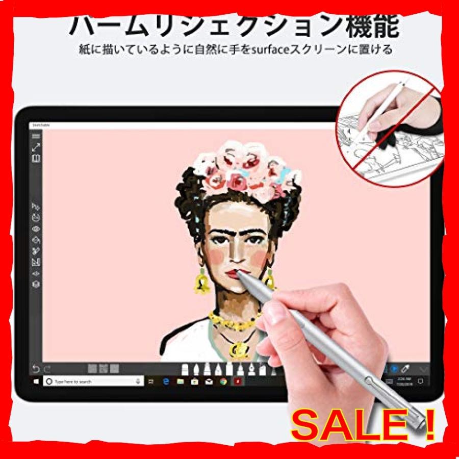 Socll サーフェス ペン Surfaceペン 最大4096 筆圧感知 スタイラスペン Windows10 対応 誤作動防止 消しゴム 右クリック Wssj B0m111jt Diva本店 通販 Yahoo ショッピング