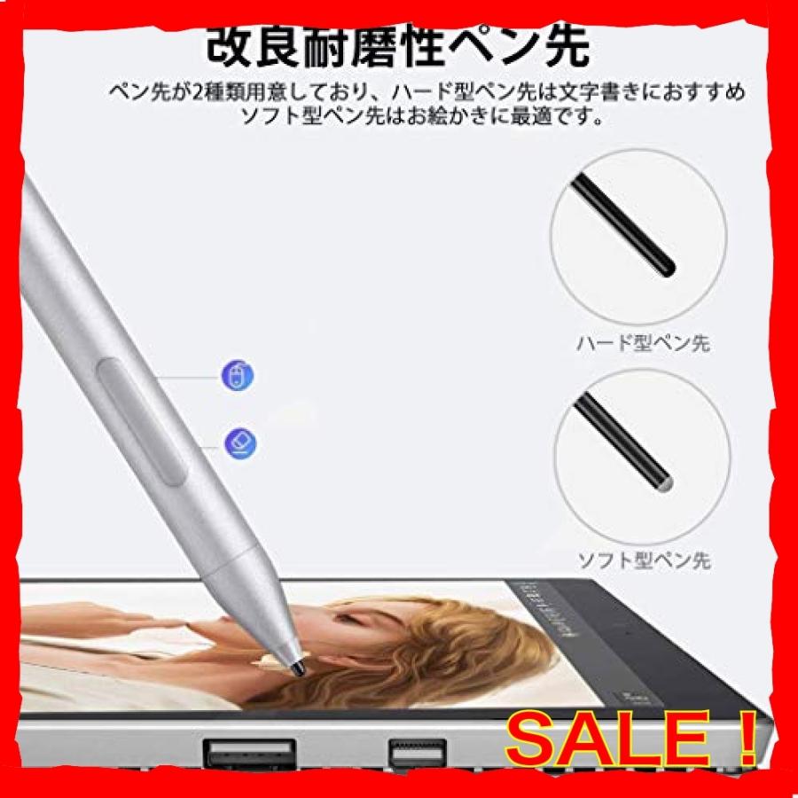 Socll サーフェス ペン Surfaceペン 最大4096 筆圧感知 スタイラスペン Windows10 対応 誤作動防止 消しゴム 右クリック Wssj B0m111jt Diva本店 通販 Yahoo ショッピング