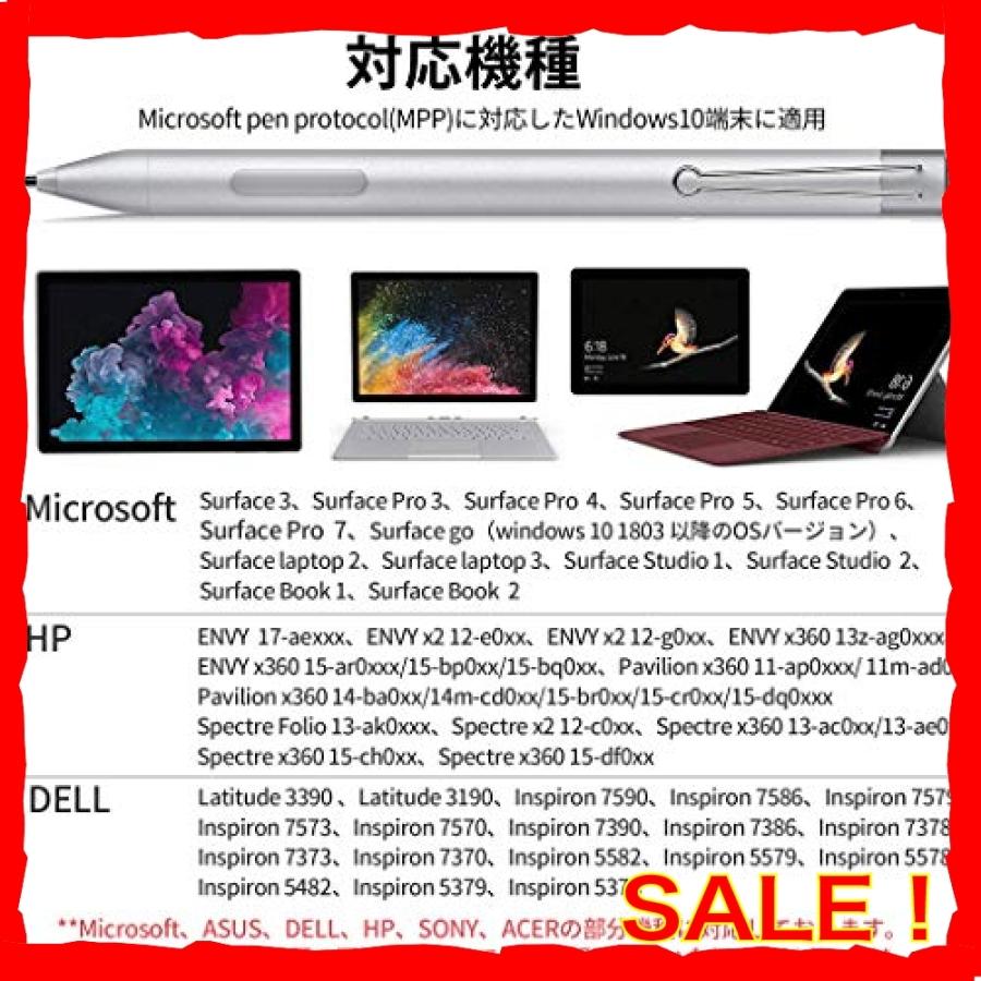 Socll サーフェス ペン Surfaceペン 最大4096 筆圧感知 スタイラスペン Windows10 対応 誤作動防止 消しゴム 右クリック Wssj B0m111jt Diva本店 通販 Yahoo ショッピング
