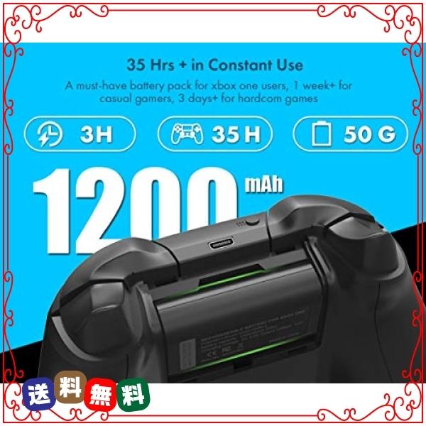 Elecgear Xbox Oneコントローラー用リチウムイオンバッテリーパック 2個10mah Li Ion充電式交換用バッテリー電池 2 Otz Diva2号店 通販 Yahoo ショッピング