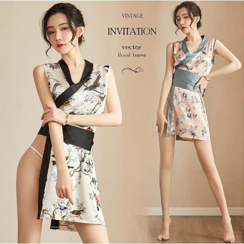 着物 セクシー コスプレ 萌え 可愛い コスプレ コスチューム 浴衣 和服 ランジェリー ベビドール ナイトウェア |  | 02