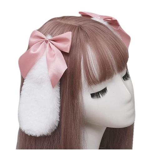 うさぎの耳 コスプレ ウサ耳 ロリータ かわいい ヘアピン サイドクリップ 髪飾り ハロウィン 仮装 |  | 03