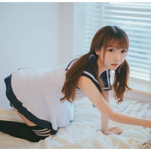 セーラー服 コスプレ セクシー コスチューム ランジェリー ベビードール 海軍風 JK 制服 高校生 女子高生 ミニスカート |  | 02