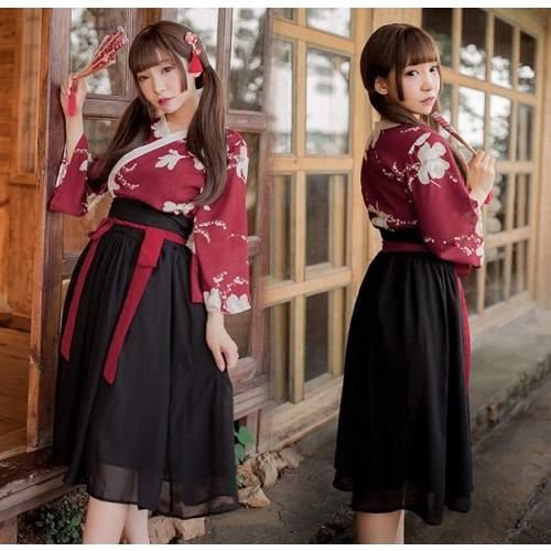 【D-C10049】和服 漢服 浴衣 コスプレ 着服 花魁 スカート レトロ風 仮装 和風 古典美人服 写真 撮影 学園際 文化際 夏祭り ハロウィン |  | 05