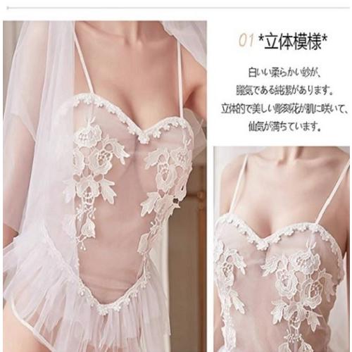 ウェディングドレス コスプレ 5点セット 結婚式 コスチューム 撮影用 cosplay costume halloween セクシー 衣装 |  | 03