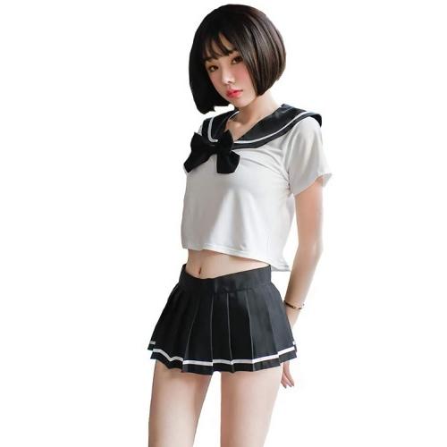 セーラー服 コスプレ セクシー 可愛い 制服 レディース 半袖 女子高生 |  | 02